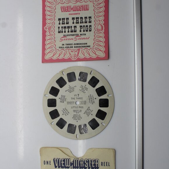 19 Vintage 1940s-50s Sawyers Single View-Master Reels Fairy Tales Hawaii Flowers - Picture 8 of 16